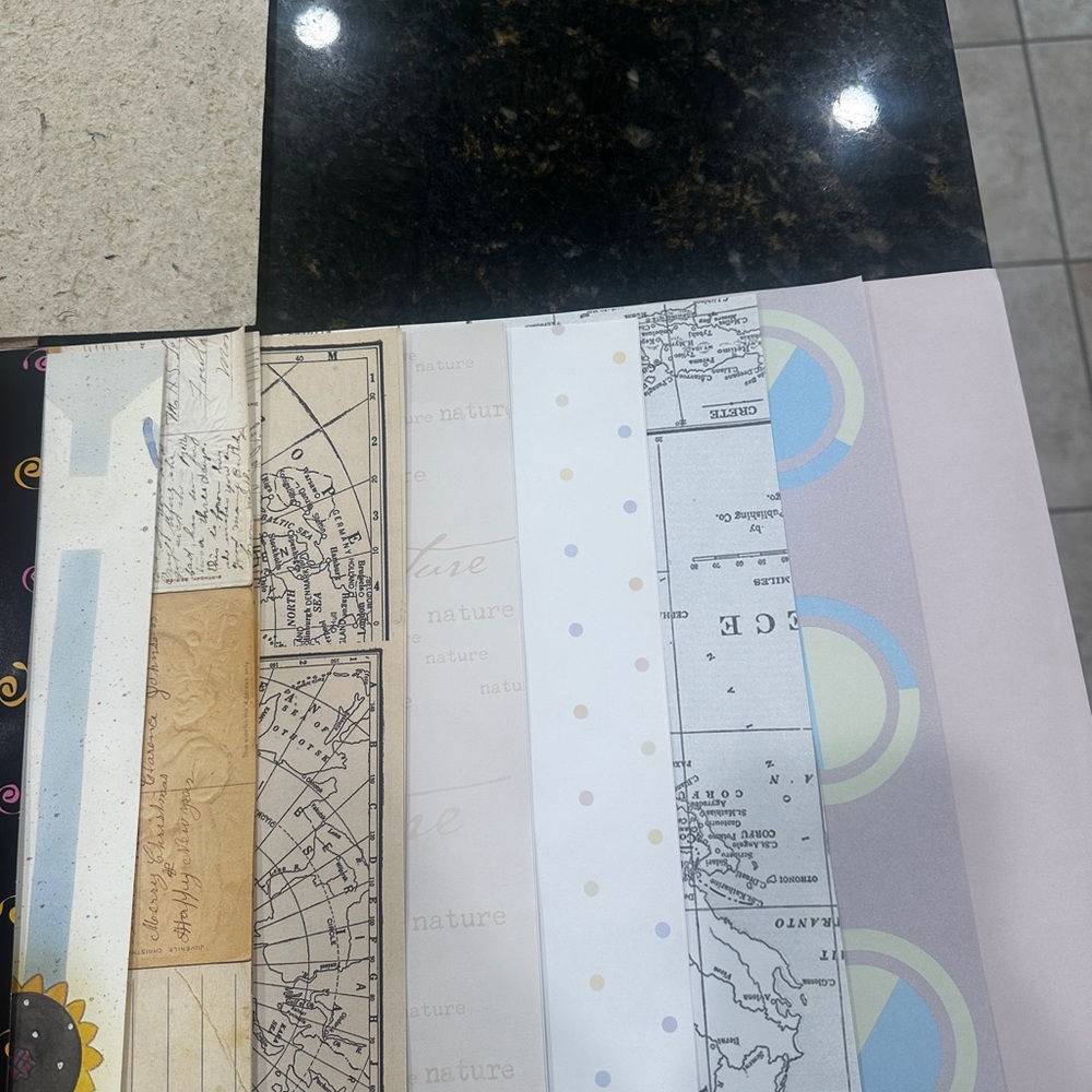 Assorted Patterned Paper Sheets - Picture 5 of 5